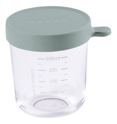 Béaba - Pot de conservation en verre - Eucalyptus - 250 ml