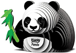 Eugy - Animal en 3D à monter soi-même - carton biodégradable - Panda