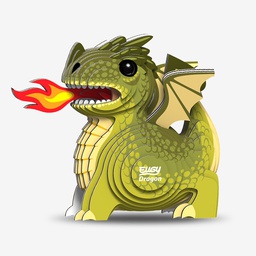 Eugy - Animal en 3D à monter soi-même - carton biodégradable - Dragon