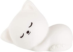 Little L - Veilleuse Stella chat avec télécommande - Blanc