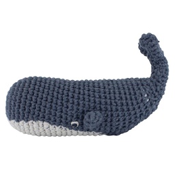 Sebra - Hochet en crochet - Marion la baleine
