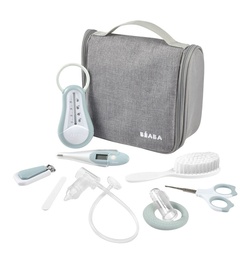 Béaba - Trousse de toilette complète avec 9 accessoires - Blue