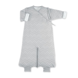 Bemini - Gigoteuse Pady Quilted Jersey 3-9M Tog 1,5 - Gris Chiné