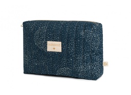 Nobodinoz - Trousse de Toilette Travel - Gold Bubble / Night Blue