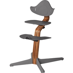 Nomi - Chaise haute évolutive - Chêne - Gris