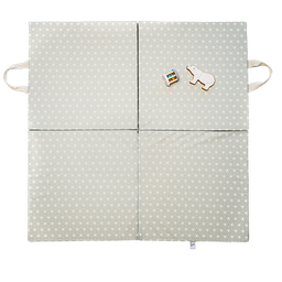 Jackino - Grand tapis de jeux - 120x120cm- VERVEINE
