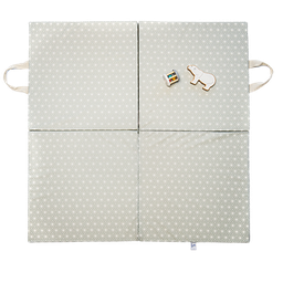 Jackino - Tapis de jeux XL - 120x120cm - verveine