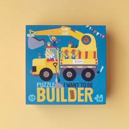 Londji - Puzzle 36p. - I want to be a BUILDER
