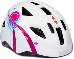 Puky – Casque Vélo – Blanc à Fleurs Rose