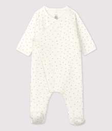 Petit Bateau - Pyjama avec pieds en coton - Etoiles