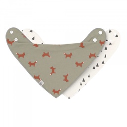 Lässig - Lot de 2 Bandanas  - Little Forest Renard